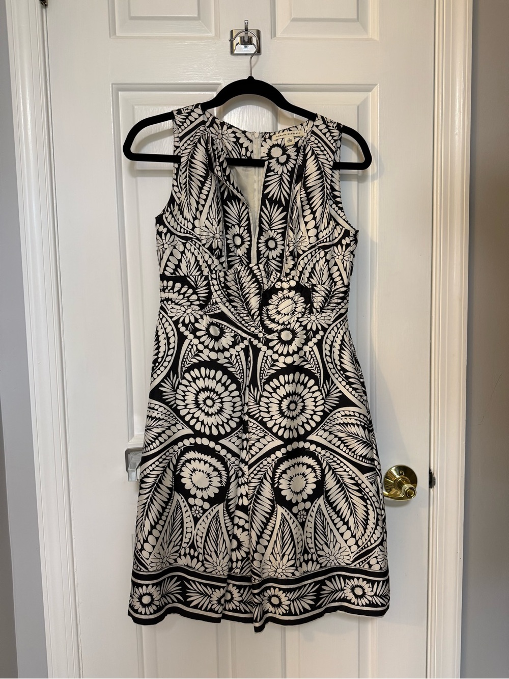 Banana Republic Floral V-Neck Dress